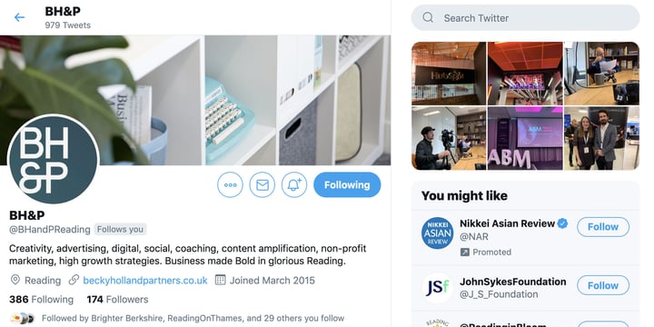 Using Twitter to build trust and brand awareness